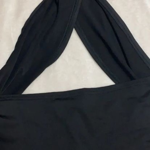 Crisscross neck corset underbust top - Picture 4 of 5